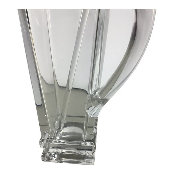 Crystal Martini Pitcher Quattro Design With Stirrer 11.5" Tall Elegant - Picture 6 of 8